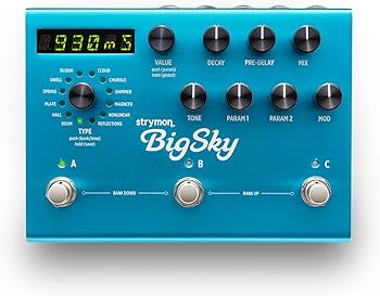 strymon Big Sky ハイクオリティリバーブ　美品 Amazon | Strymon 『BigSky 』 (ビッグスカイ/リバーブ
